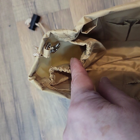 Drawstring Purse Bag Organizer with Lots of Pockets - Easy to Clean - Picture 5 of 14